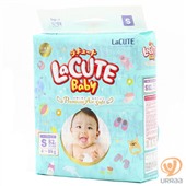 Подгузники LaCUTE Baby Premium Air Soft S (4-8 кг) 82 шт.