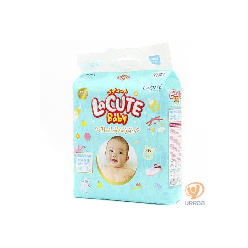 Подгузники LaCUTE Baby Premium Air Soft NB (0-5 кг) 90 шт. на UURRAA