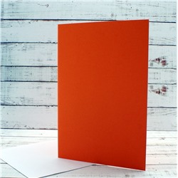 051-7805 Заготовка для открытки "Оранжевая" с конвертом