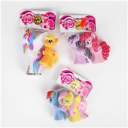 Набор для купания арт.171R-PVC My little Pony из 2-х игрушек (в пакете)