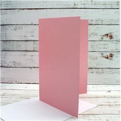 051-7798 Заготовка для открытки "Светло-розовая", с конвертом