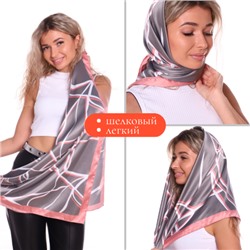 Платок-шарф женский на шею облегченный, размер 90*90 см, арт.280.033