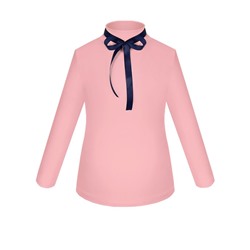 Школьная розовая водолазка (блузка) для девочки 84692-ДШ22