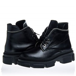 Женские кожаные ботинки LaRose L2039-1 Черн: