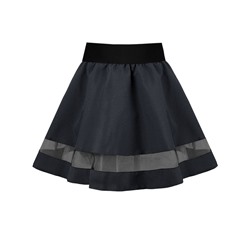 Серая школьная юбка для девочки 82663-ДШ21
