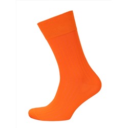 Носки мужские O*p*i***u_m Premium "в рубчик" оранжевый