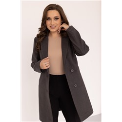Пальто женское демисезонное 24720 (серый)
