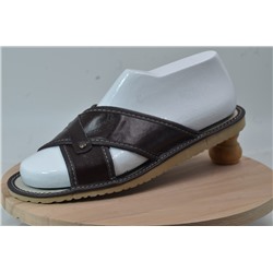 063-40 Обувь домашняя (Тапочки кожаные)