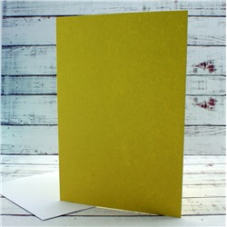 051-7803 Заготовка для открытки "Желтая" с конвертом