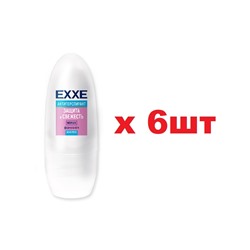EXXE Дезодорант роликовый 50мл Защита и Свежесть Sensitive жен 6шт