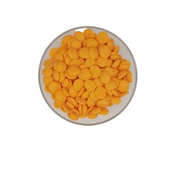 Лауриновая кондитерская глазурь со вкусом апельсина Centramerica Arancio Dischi, 1 кг