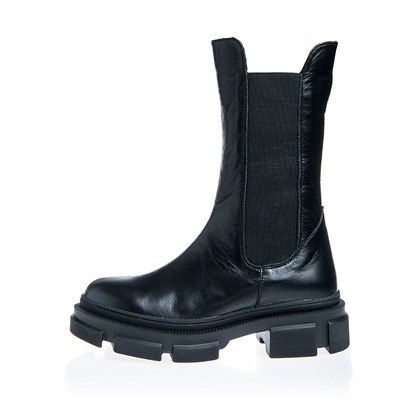 Женские кожаные ботинки LaRose L2335 Черный: