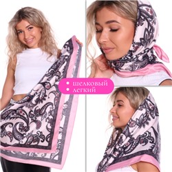 Платок-шарф женский на шею облегченный, размер 90*90 см, арт.280.029