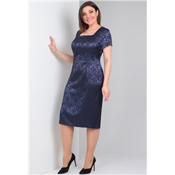 Платье Lady Line 530 т.синий