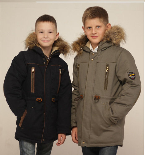 Подростковые куртки зимние