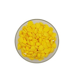 Лауриновая кондитерская глазурь желтая со вкусом лимона Centramerica Giallo Limone Dischi,, 1 кг