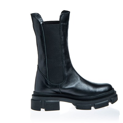 Женские кожаные ботинки LaRose L2335 Черный: