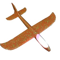 Самолет планер метательный светодиодный 47-48см. оптом