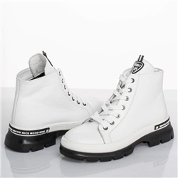 Женские кожаные ботинки V.Arimany V1340 Белый: