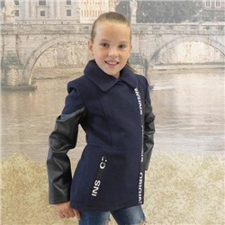 Модную детскую куртку для девочки кашемировую Украина
