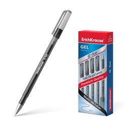 Ручка гелевая G-ICE, узел 0.5 мм, чернила чёрные, длина линии письма 500 метров