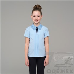 Блузка для девочки с коротким рукавом