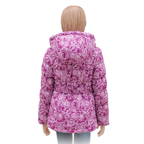 Куртка для девочки (мембрана) А 115-15 RUSLAND фиолетовая р. 128 маломерит