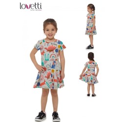 5911-129  Платье для девочек Lovetti