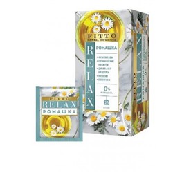 «Fitto», чай травяной Relax. Ромашка, 25 пакетиков, 32 гр. KDV
