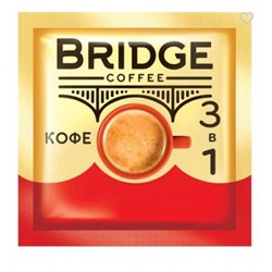 «Bridge», напиток кофейный 3 в 1, 20 г (упаковка 40 шт.) Яшкино
