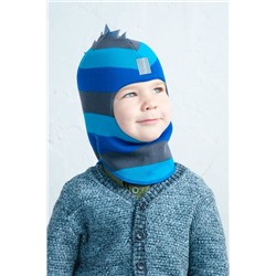 Шапка-шлем для мальчика "Дракон" (зима), 52-54 см