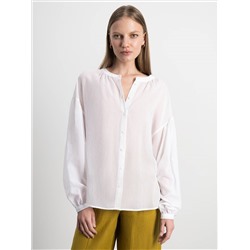 Блуза с рукавами-фонариками