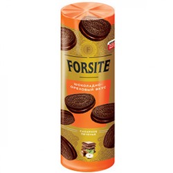 «Forsite», печенье–сэндвич с шоколадно-ореховым вкусом, 220 гр. KDV