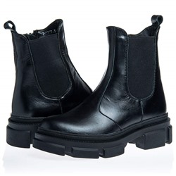 Женские кожаные ботинки LaRose L2337 Черный: