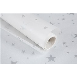 Силиконизированная бумага для выпечки с рисунком "Звезды" (рулон 5м)