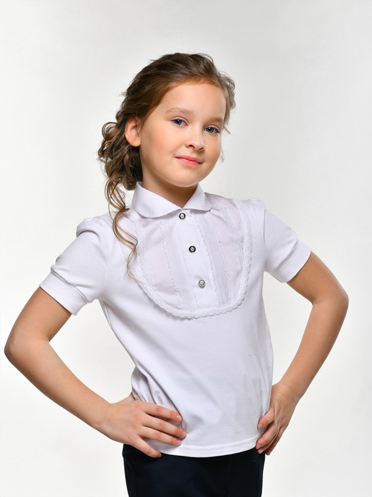 Модели блузок для школы