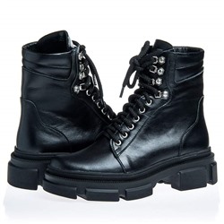 Женские кожаные ботинки LaRose L2270-1 Черн:
