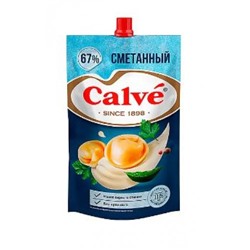 «Calve», майонез «Сметанный» 67%, 200 гр. KDV