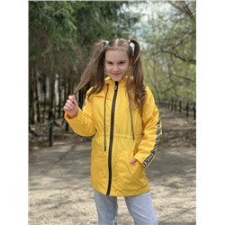Куртка для девочки на флисе арт.4912