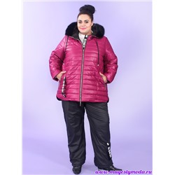 Зимняя куртка Онтарио Размер 64-66, Цвет лесная ягода