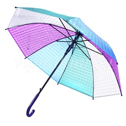 Зонт трость женский Yuzont 314A 3D поливинил