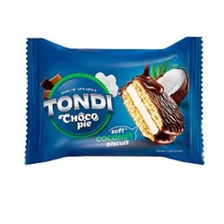 «Tondi», choco Pie кокосовый, 30 г (упаковка 70 шт.) KDV