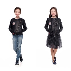 Детская куртка для девочки модная Украина
