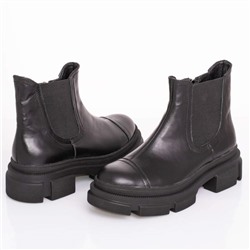Женские кожаные ботинки Shik Shoes Shik2633 Черный :